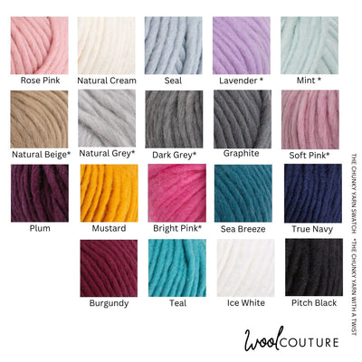 Easy Bubble Stitch Cardigan Knitting Kit - Wool Couture