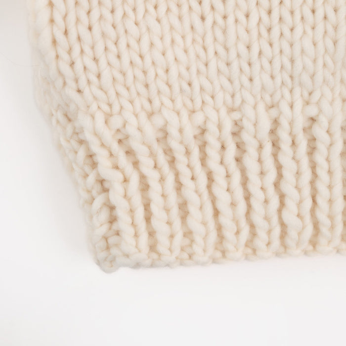 Easy Bubble Stitch Cardigan Knitting Kit - Wool Couture