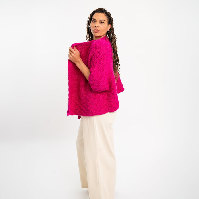 Easy Cardigan Knitting Kit - Wool Couture