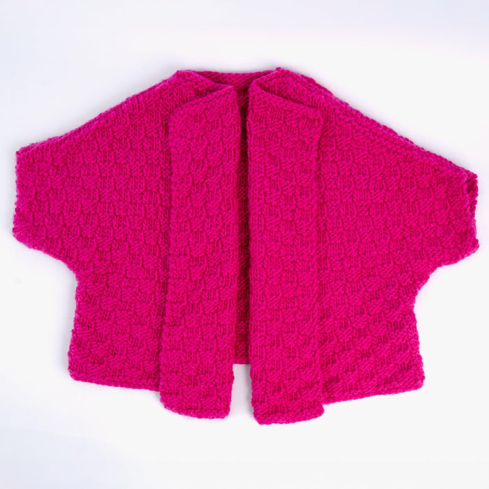 Easy Cardigan Knitting Kit - Wool Couture