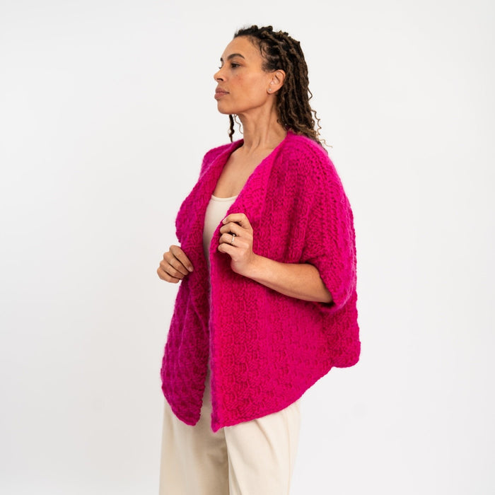 Easy Cardigan Knitting Kit - Wool Couture