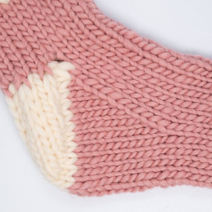 Easy Chunky Slipper Socks Knitting Kit - Wool Couture