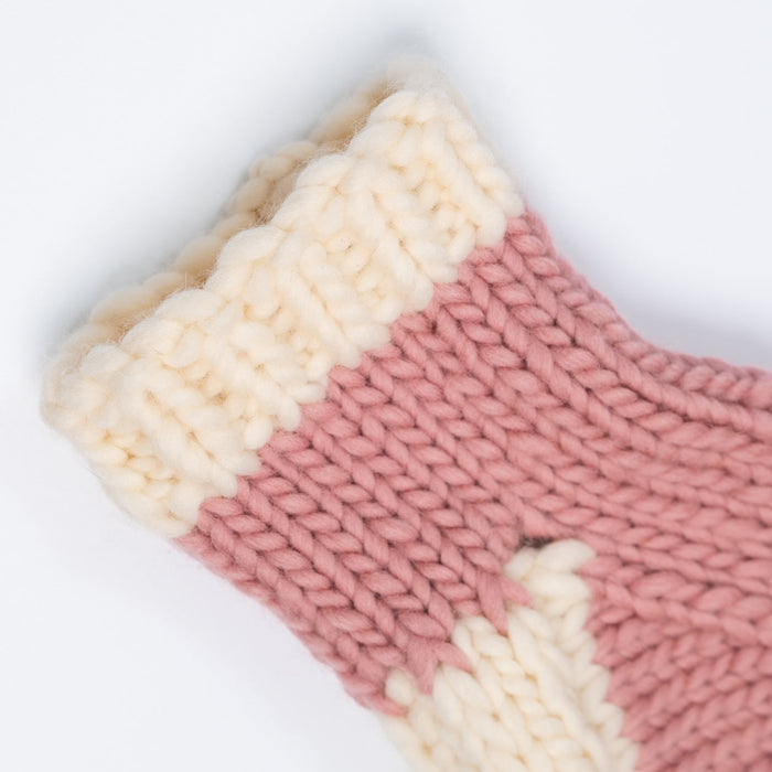 Easy Chunky Slipper Socks Knitting Kit - Wool Couture