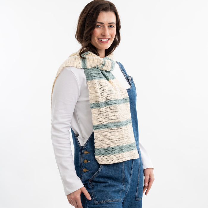 Easy Peasy Scarf Crochet Kit - Wool Couture