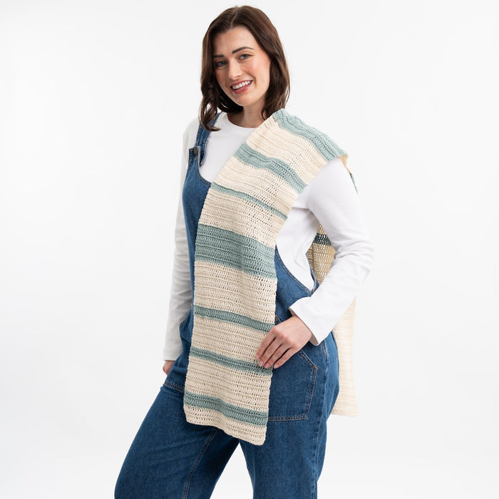 Easy Peasy Scarf Crochet Kit - Wool Couture