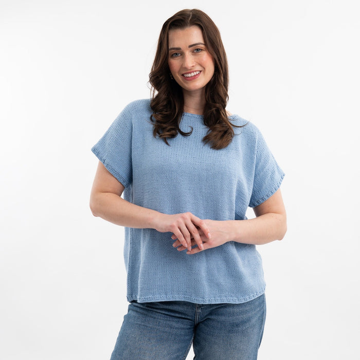 Easy Peasy Summer Top Knitting Kit - Wool Couture