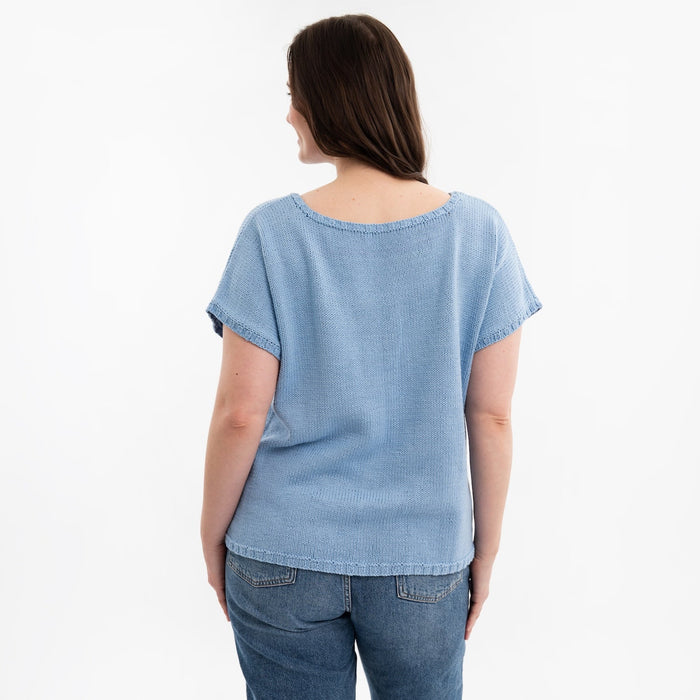 Easy Peasy Summer Top Knitting Kit - Wool Couture