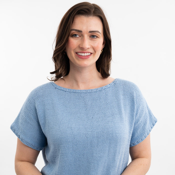 Easy Peasy Summer Top Knitting Kit - Wool Couture