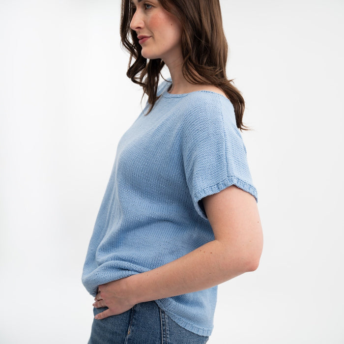 Easy Peasy Summer Top Knitting Kit - Wool Couture