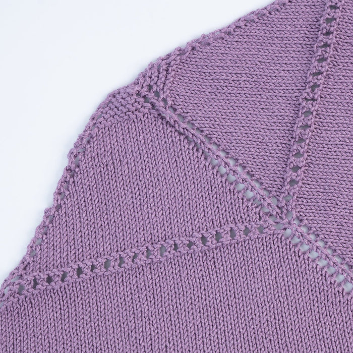 Easy Striped Shawl Knitting Kit - Wool Couture