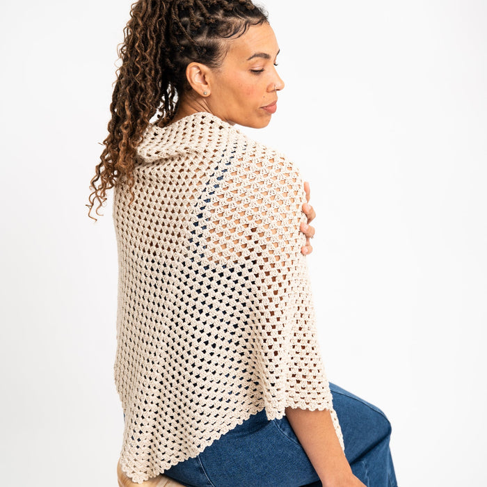 Elsie Shawl Easy Crochet Kit - Wool Couture