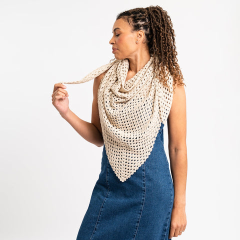 Elsie Shawl Easy Crochet Kit - Wool Couture