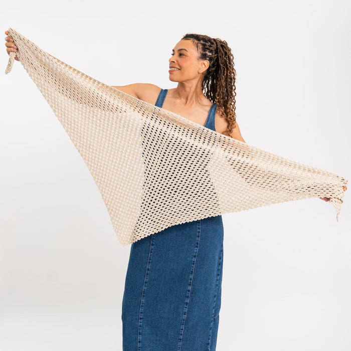 Elsie Shawl Easy Crochet Kit - Wool Couture