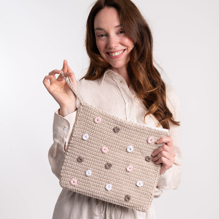 Emma Pouch Crochet Kit - Wool Couture