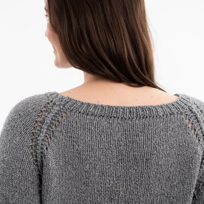 Eve Jumper Easy Knitting Kit - Wool Couture