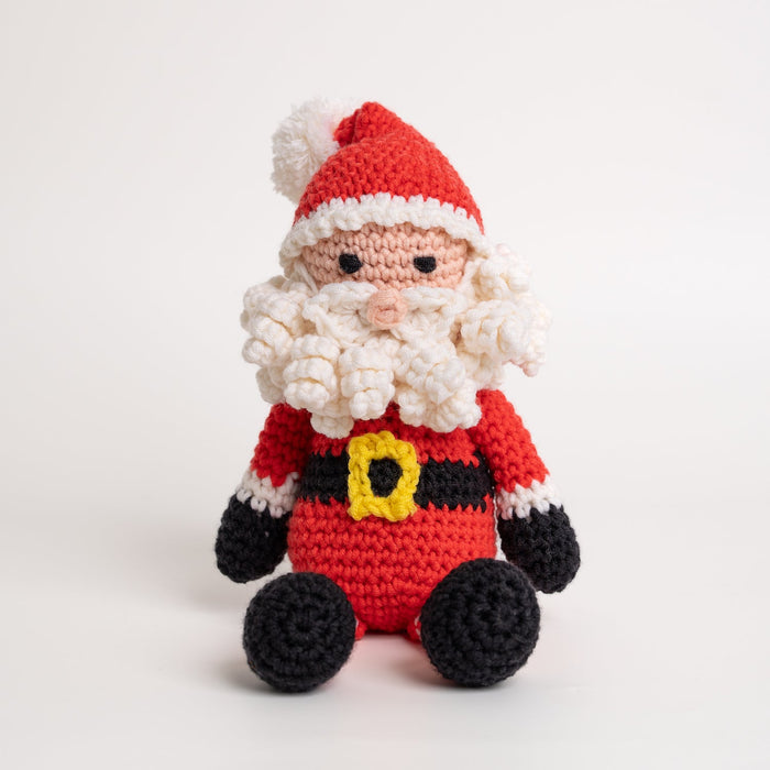Father Christmas Crochet Kit - Wool Couture