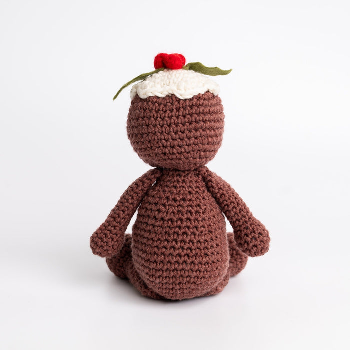 Figgy the Christmas Pudding Crochet Kit - Wool Couture
