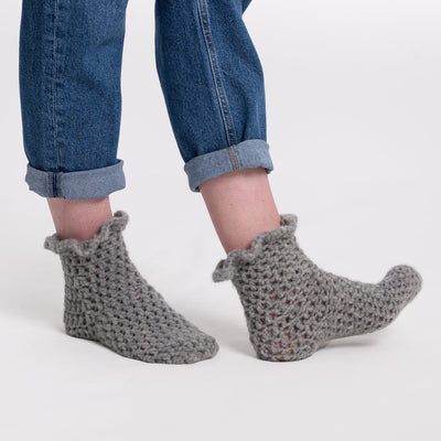 Frill Socks Crochet Kit - Wool Couture
