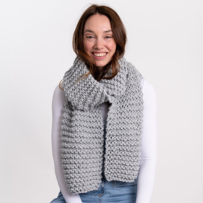 Gaia Scarf Knitting Kit - Wool Couture