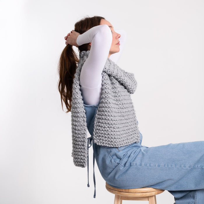 Gaia Scarf Knitting Kit - Wool Couture