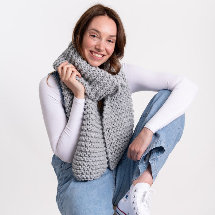 Gaia Scarf Knitting Kit - Wool Couture