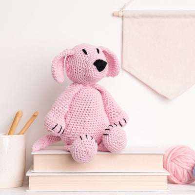 Gaia The Dog Easy Crochet Kit - Wool Couture
