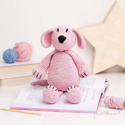 Gaia The Dog Easy Crochet Kit - Wool Couture