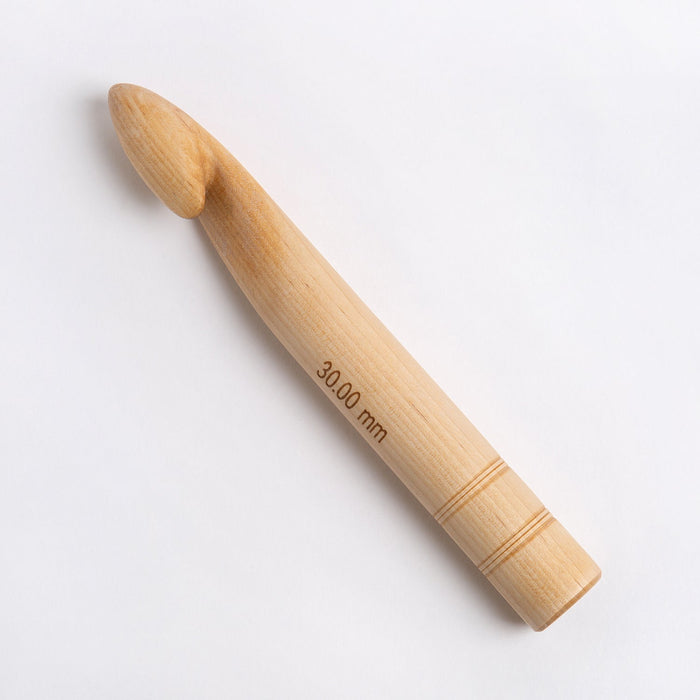 Giant Wooden Crochet Hooks - Wool Couture