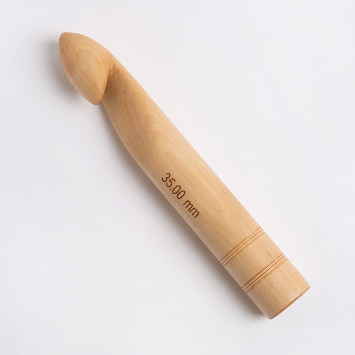 Giant Wooden Crochet Hooks - Wool Couture