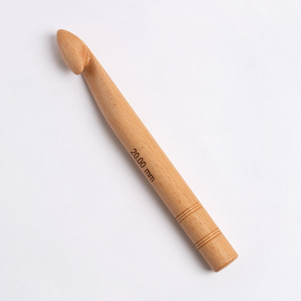 Giant Wooden Crochet Hooks - Wool Couture