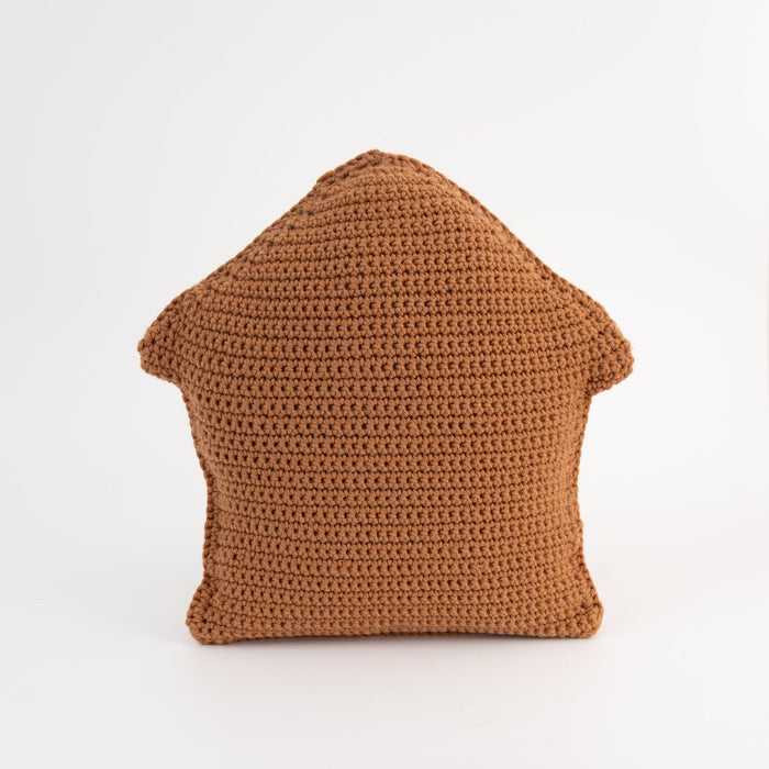 Gingerbread House Cushion Crochet Kit - Wool Couture