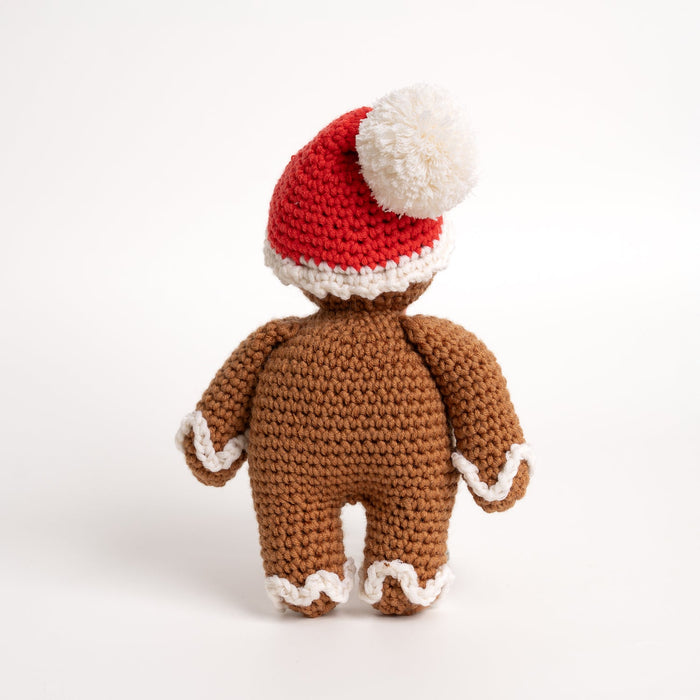 Gingerbread Man Crochet Kit - Wool Couture