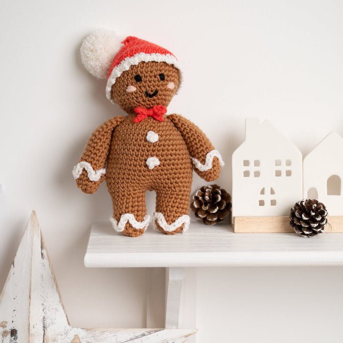 Gingerbread Man Crochet Kit - Wool Couture