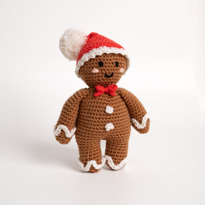 Gingerbread Man Crochet Kit - Wool Couture