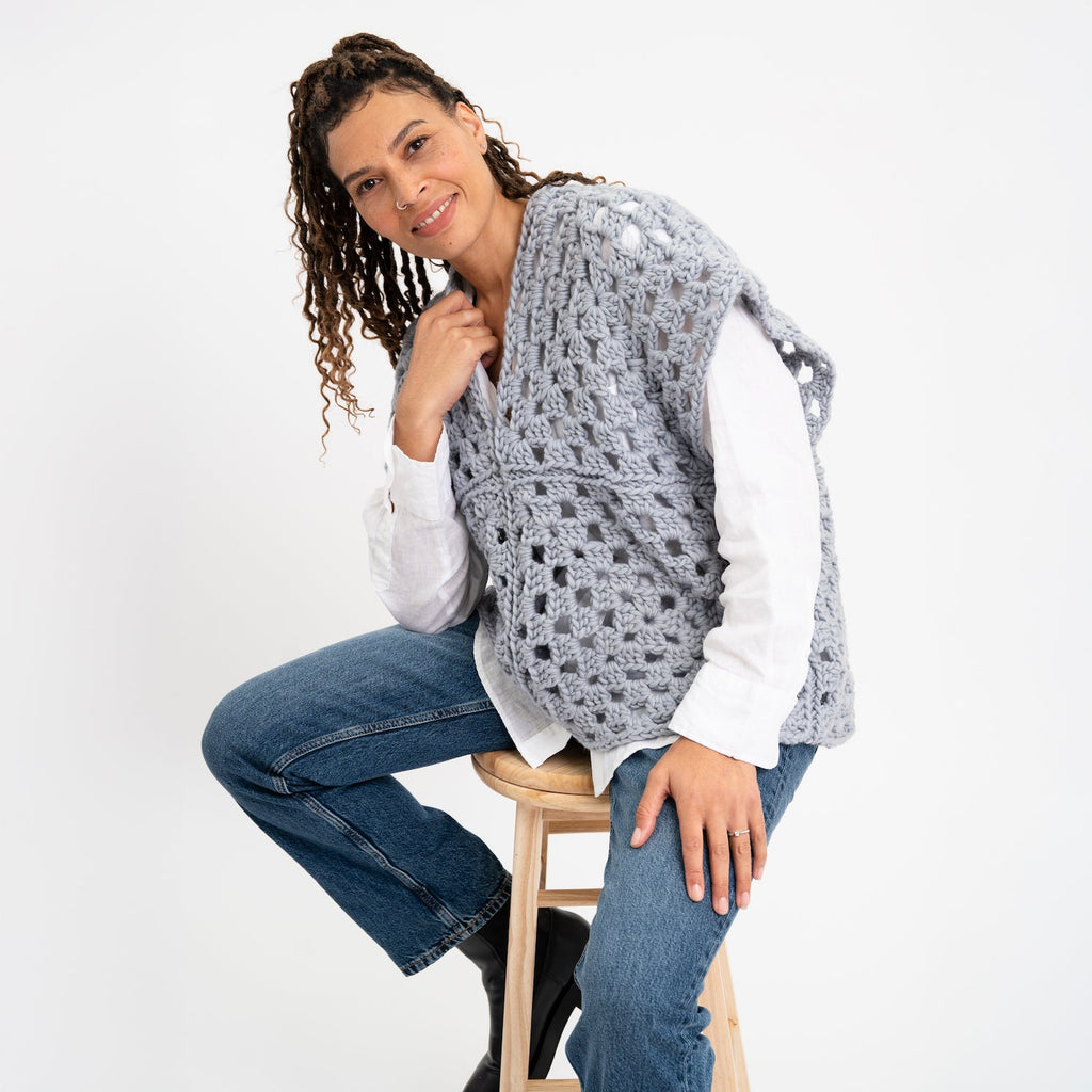 コレクション Granny様 CLANEグレー2 CLANE / SQUARE TANK KNIT TOPS