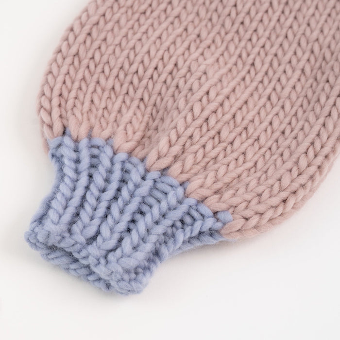 Hannah Chunky Cardigan Easy Knitting Kit - Wool Couture