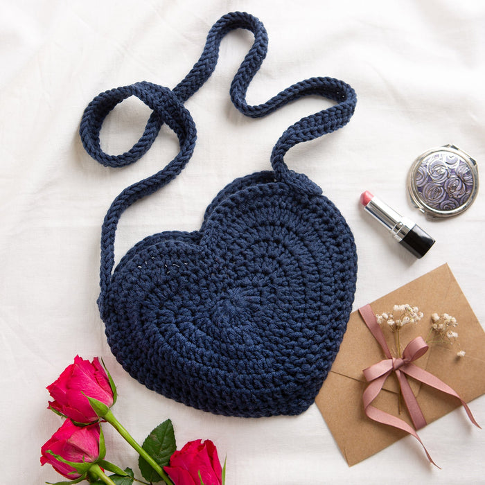 Heart Bag Crochet Kit - Wool Couture
