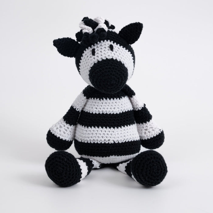 Holly Zebra Easy Crochet Kit - Wool Couture