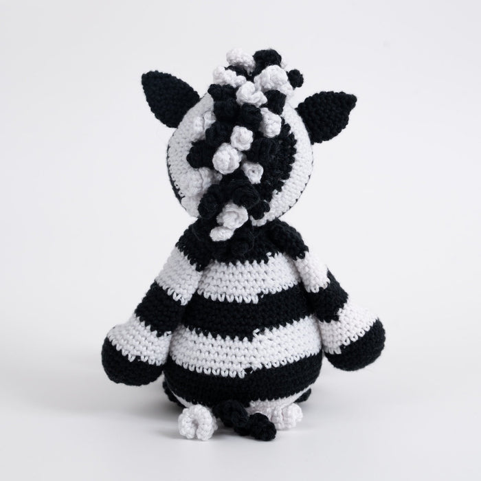 Holly Zebra Easy Crochet Kit - Wool Couture
