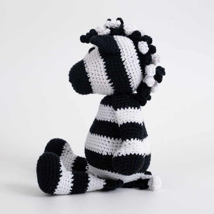 Holly Zebra Easy Crochet Kit - Wool Couture