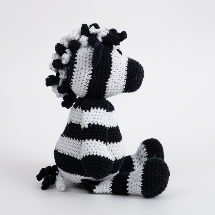 Holly Zebra Easy Crochet Kit - Wool Couture