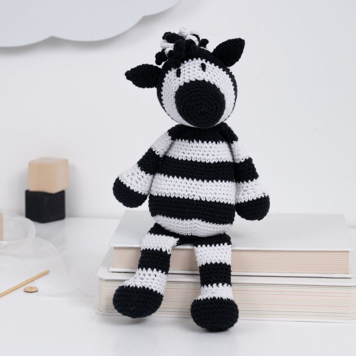 Holly Zebra Easy Crochet Kit - Wool Couture