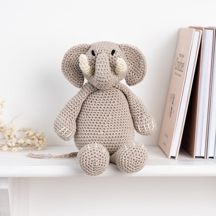 Hope Elephant Easy Crochet Kit - Wool Couture