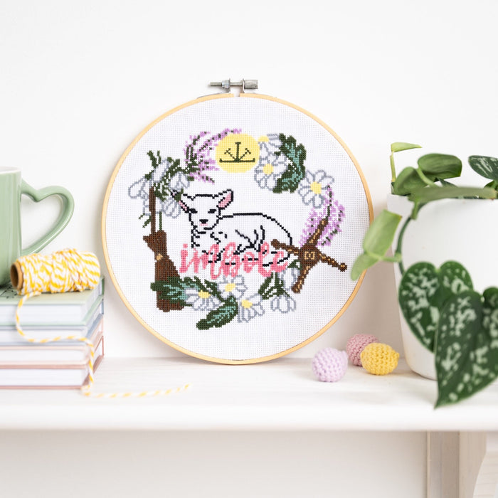 Imbolc Cross Stitch Kit - Wool Couture