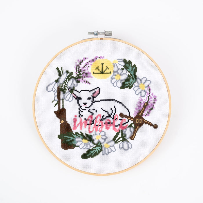 Imbolc Cross Stitch Kit - Wool Couture