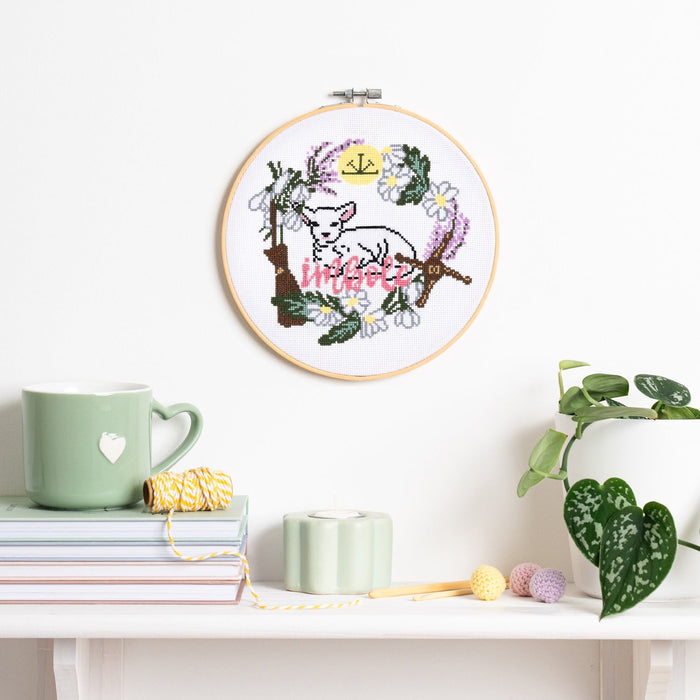 Imbolc Cross Stitch Kit - Wool Couture