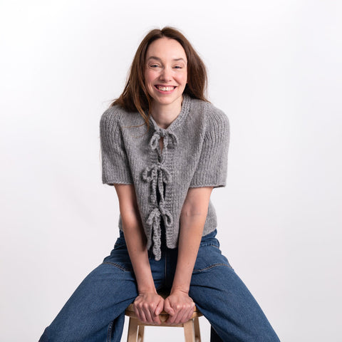 Isobel Cardigan Knitting Kit - Wool Couture