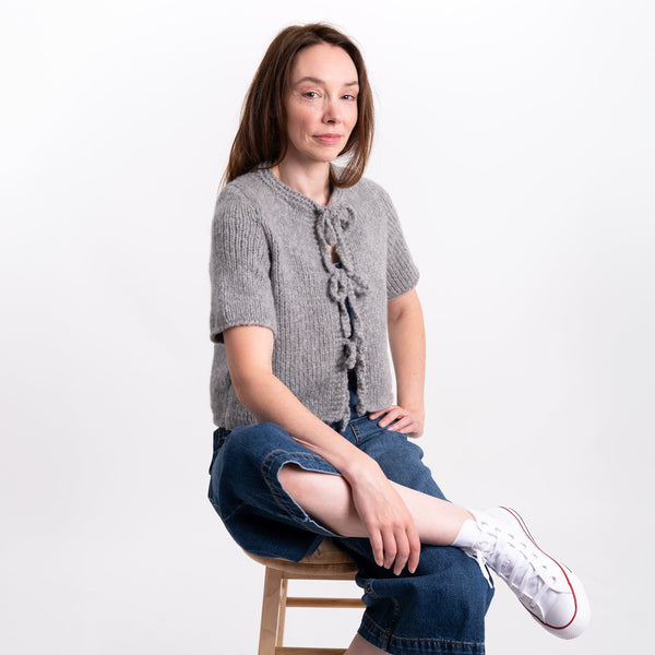 Isobel Cardigan Knitting Kit - Wool Couture