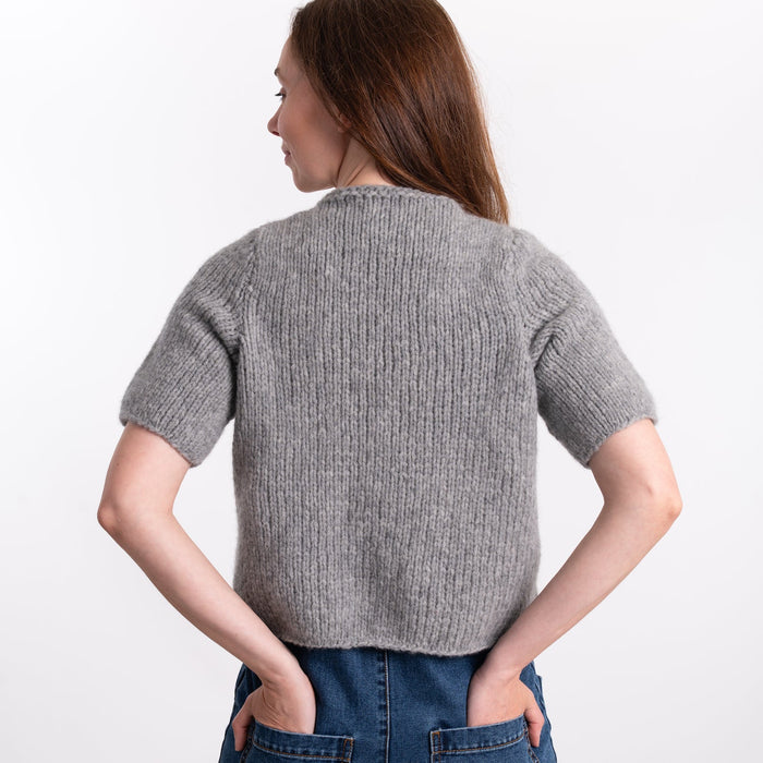 Isobel Cardigan Knitting Kit - Wool Couture