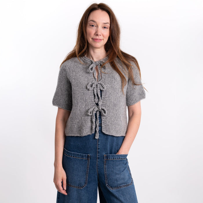 Isobel Cardigan Knitting Kit - Wool Couture